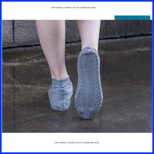 [Siêu Rẻ] Ủng silicol bọc giày đi mưa chống trơn cuống trươt tiện dụng | BigBuy360 - bigbuy360.vn