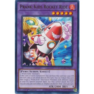 Thẻ bài Yugioh - TCG - Prank-Kids Rocket Ride / MGED-EN111'