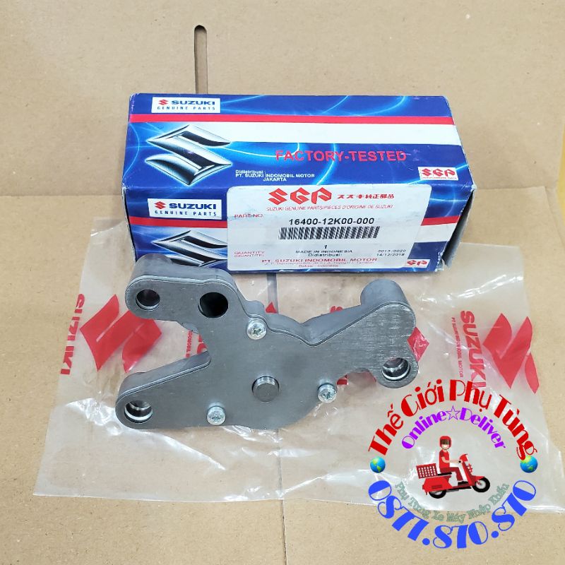 Bơm nhớt Raider Fi, Satria Fi, GSX 150 zin Suzuki -16400-12K00-000