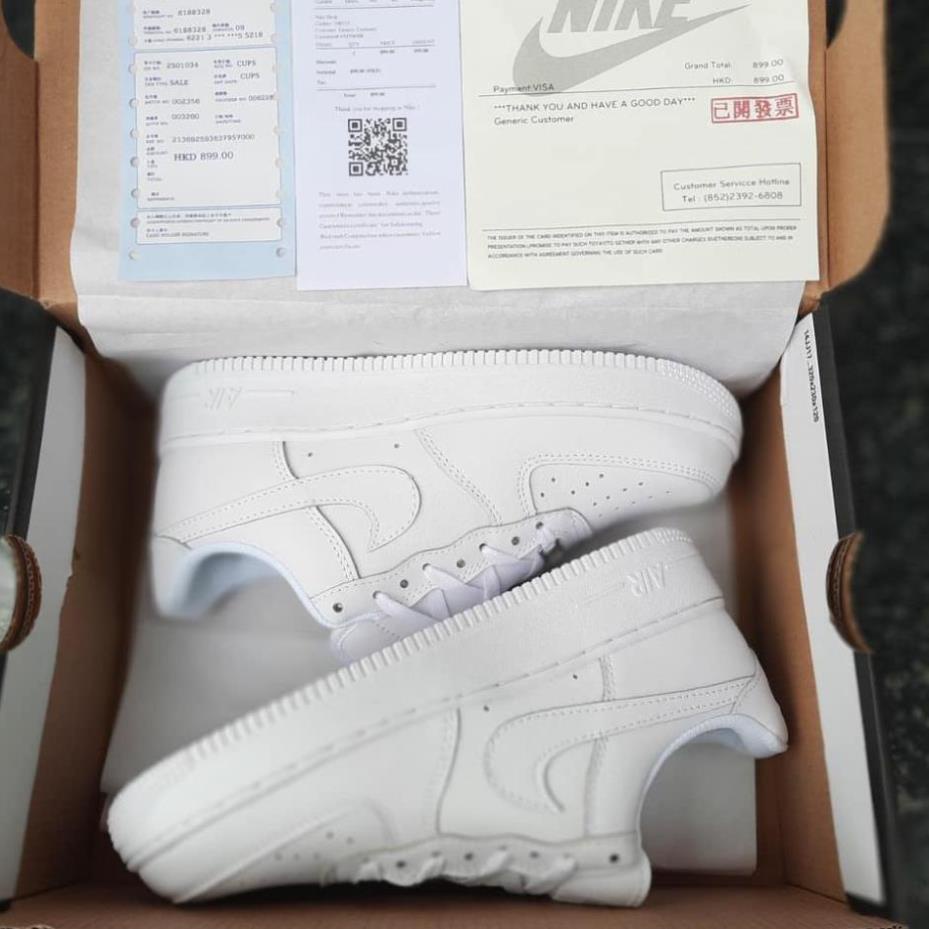 Giày thể thao Af1 trắng [ FULL BOX BILL] Giày sneaker air force 1 nam nữ siêu hot dễ phối đồ - Nguyễn Tình sneaker