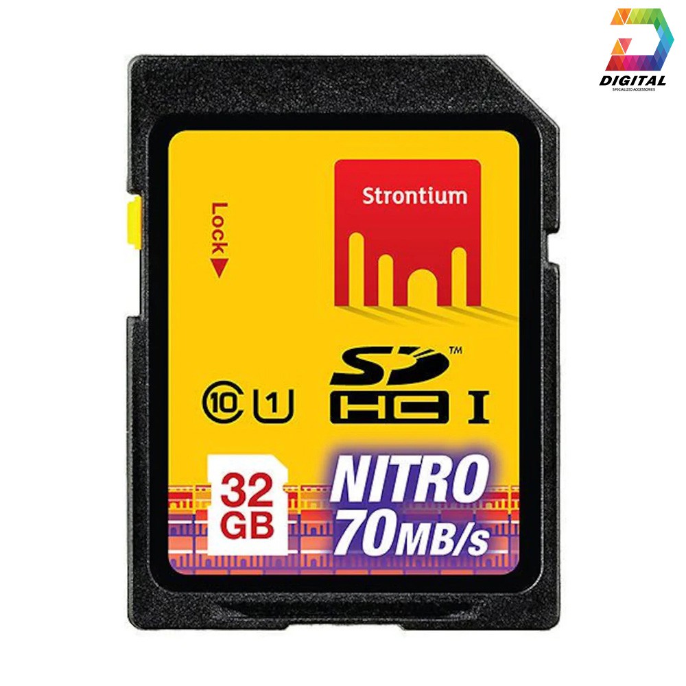 Thẻ nhớ SD 32GB Strontium chính hãng bản Nitro 466X