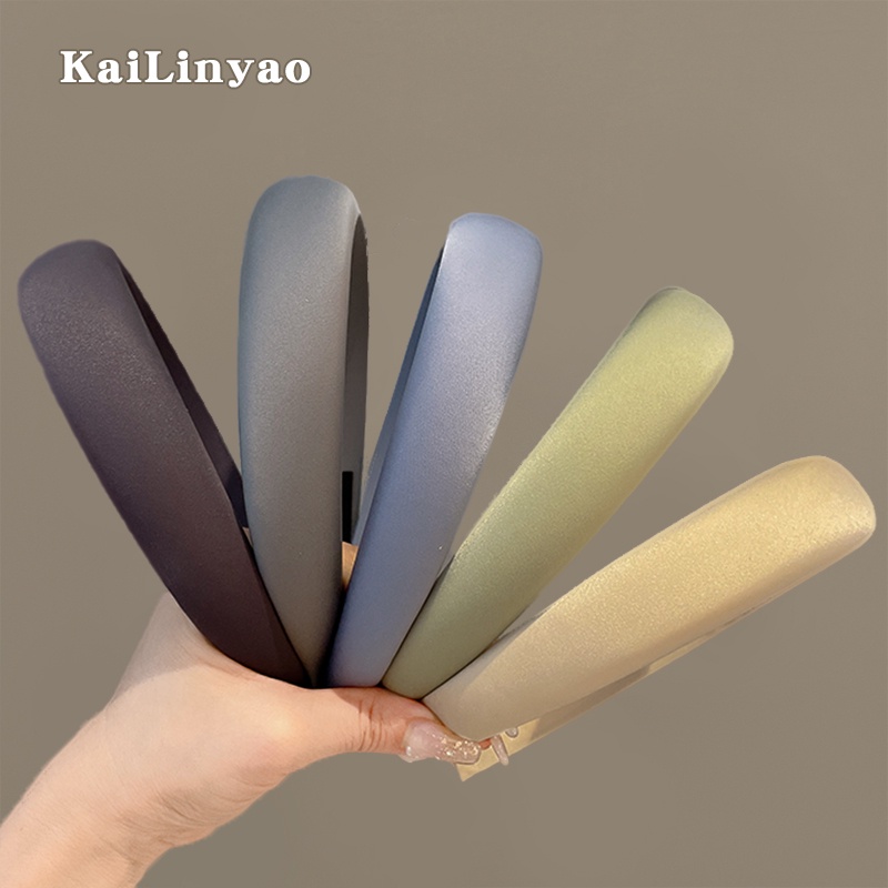 Băng Đô Cài Tóc Bằng Bọt Biển Phong Cách Hàn Quốc Cổ Điển Thời Trang 2022 Dành Cho Nữ Rửa Mặt