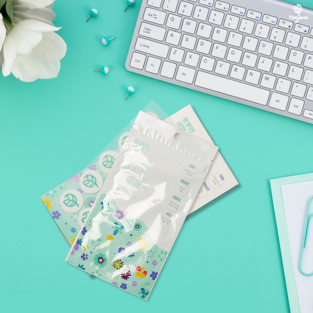 Miếng dán khử mùi khẩu trang  Aroma mask patch (set 15 miếng dán) | BigBuy360 - bigbuy360.vn