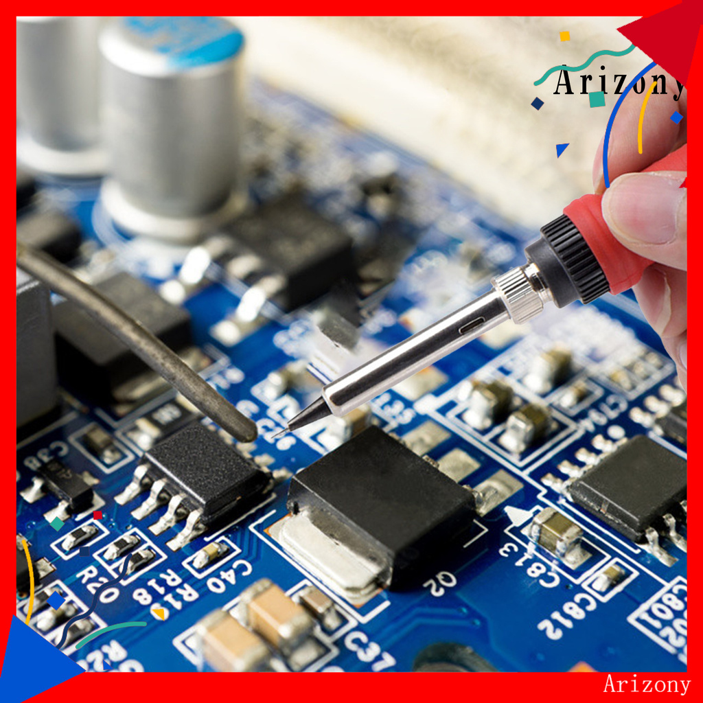 arizony 80W 908S Soldering Iron LCD Adjustable Multi-function Anti-scalding Welding Tips Kit for Welding Circuit Board