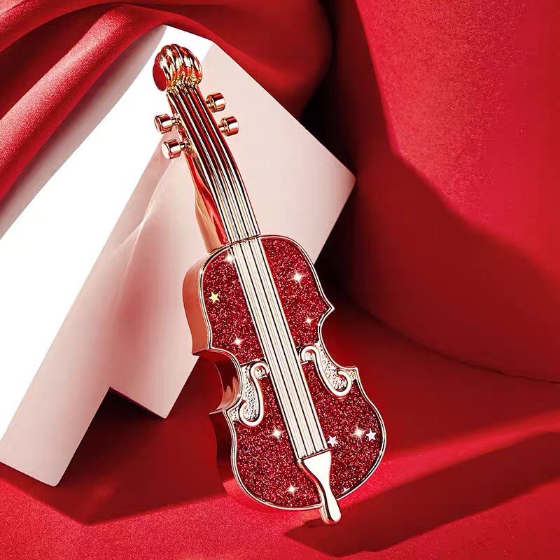 Son cây đàn đính đá đàn violon mịn như nhung velvet tint và phong cách violin