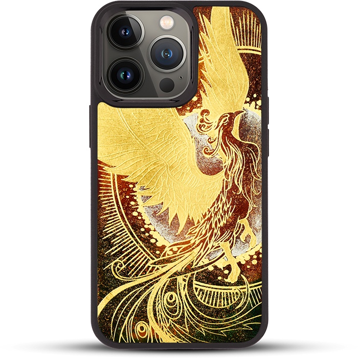 Ốp điện thoại cho iPhone 13 Pro / 13 Pro Max mẫu Hỏa Phụng Hoàng thương hiệu La Sonmai