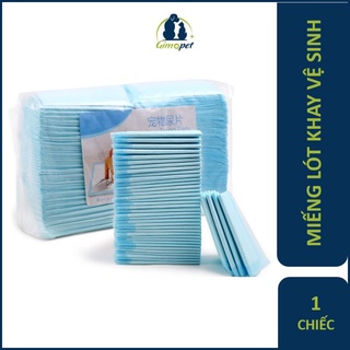 Miếng lót khay vệ sinh chó mèo [ miếng lẻ ]