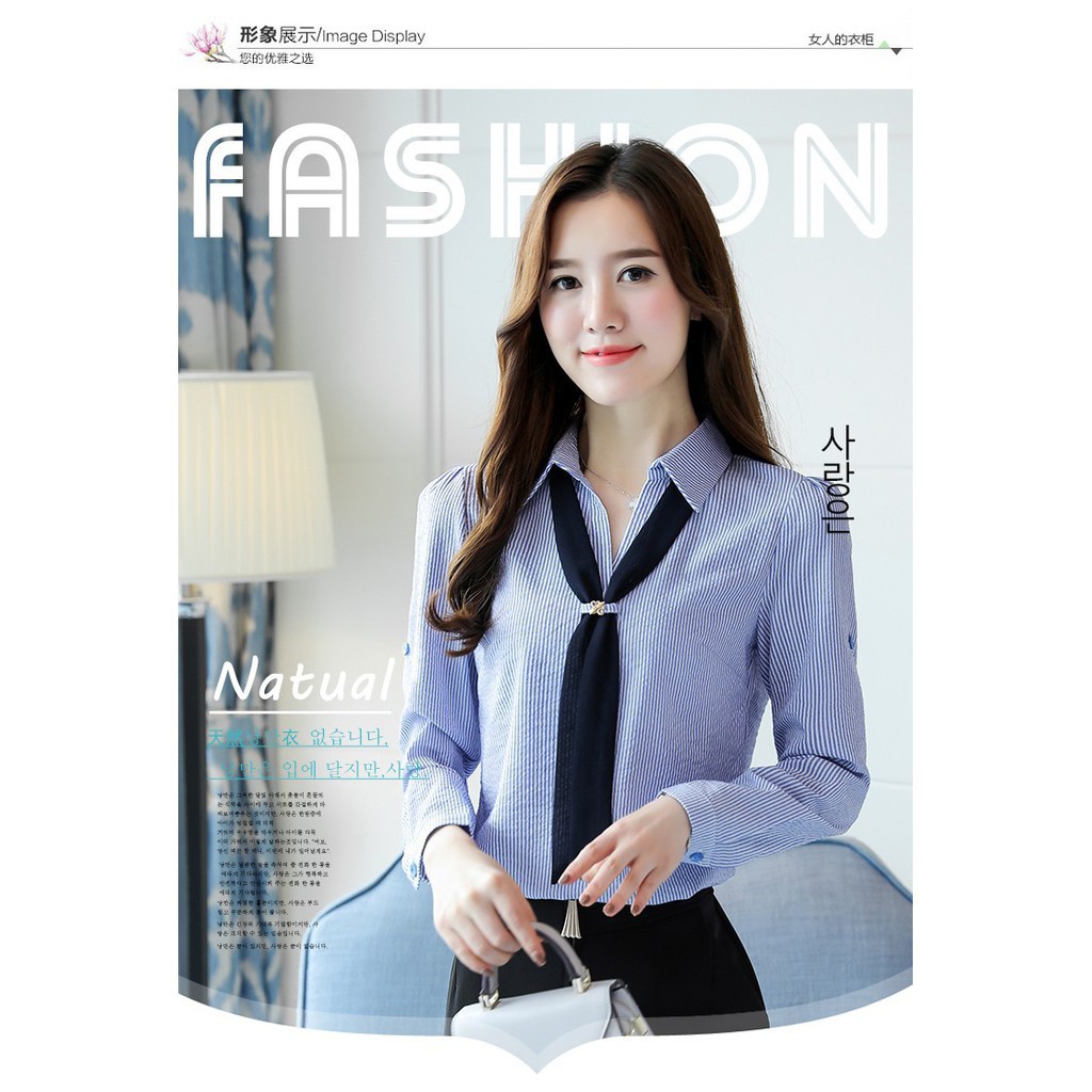 Áo sơ nữ thiết kế đẹp 👄FREESHIP👄 Giảm ngay 50k khi nhập [THOITRANGNU] Thời Trang Nữ Công Sở Thiết Kế Cao Cấp