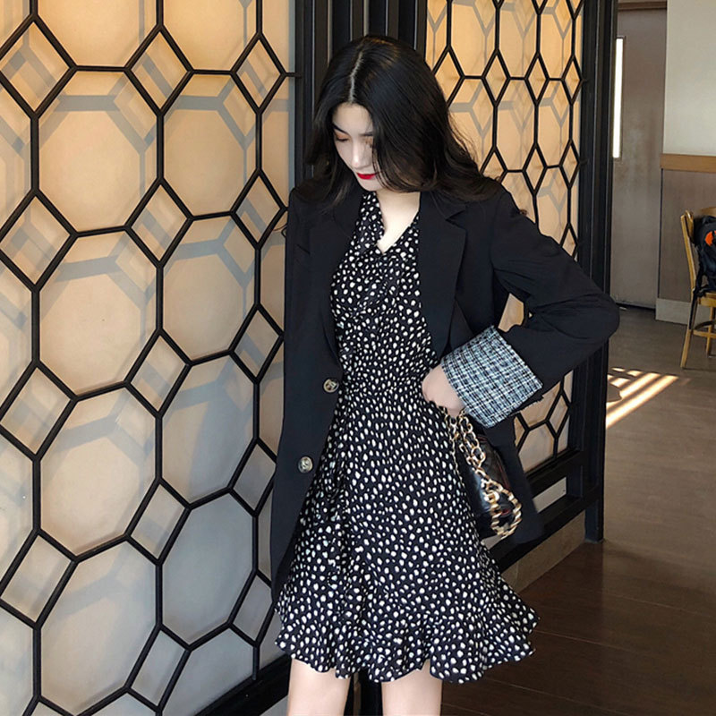 Đầm Chiffon In Hoa Kiểu Pháp Duyên Dáng Cho Nữ