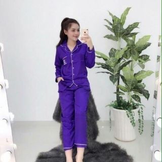 Bộ ngủ pjzama lụa dài