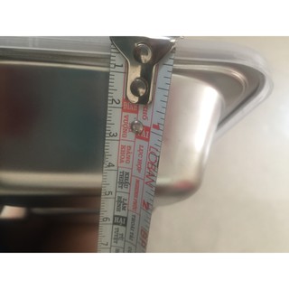 Khay cơm phần (MADE IN VN) INOX 304 5 ô sâu