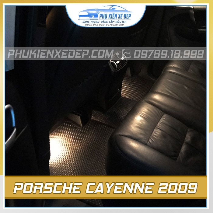 Thảm lót sàn ô tô Kata CAO CẤPcao su Thái Lan chO xe Porsche Macan/Cayenne 2018-2020/Cayenne 2011-2017/Cayenne 2009