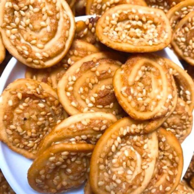 1Kg Bánh Tai Heo mè giòn thơm, cực ngon