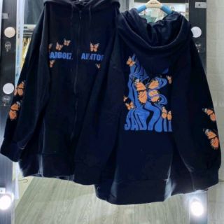 Áo Khoác Nỉ hai màu