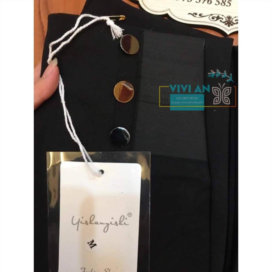 Quần Tregging Cạp Cao [Hàng Cao Cấp] Quần 6 Cúc Sang Chảnh, Chất Umi Hàn Dày Dặn, Mặc Siêu Tôn Dáng, Hàng VNXK | BigBuy360 - bigbuy360.vn