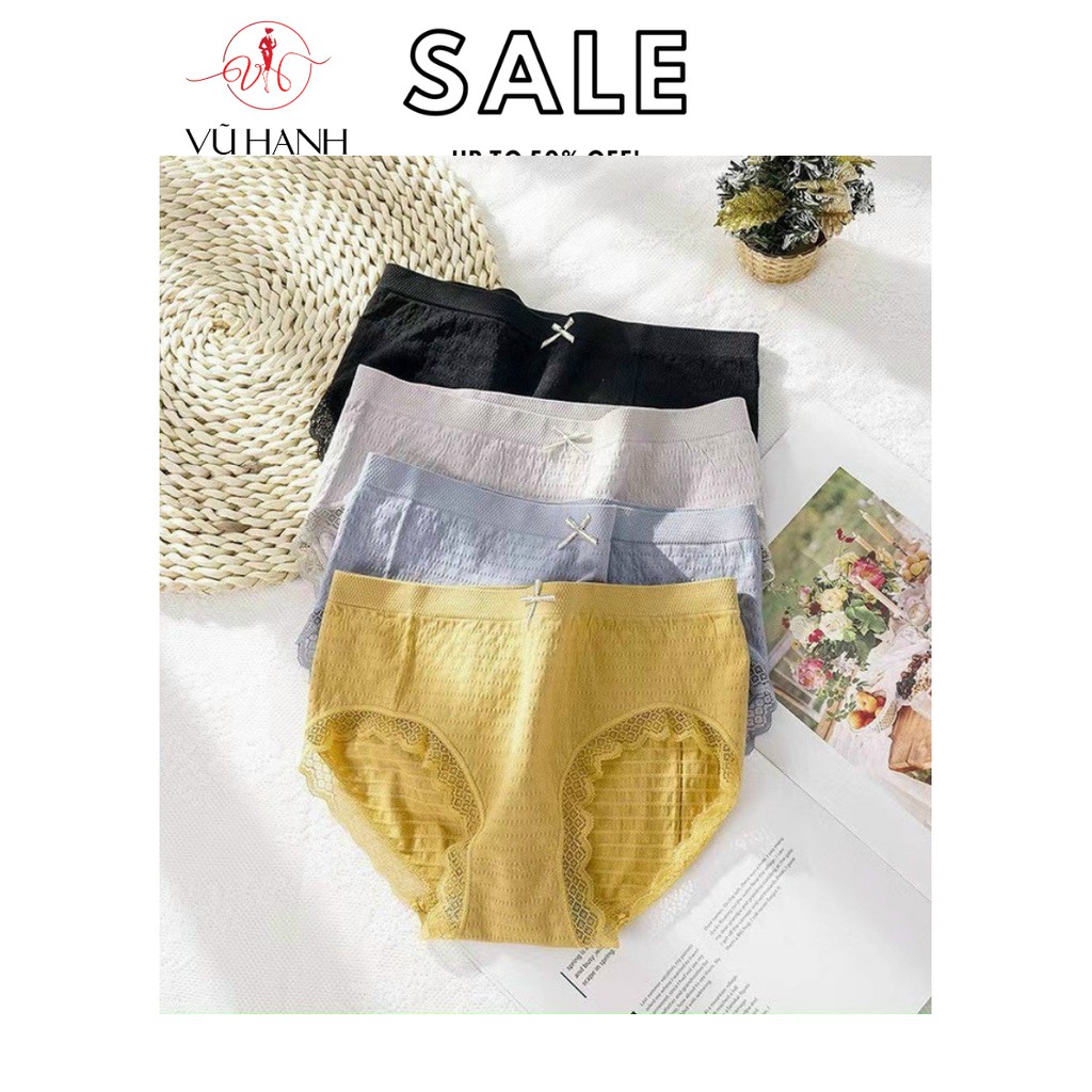 Quần Chip Nữ Cao Cấp Viền Ren Nhăn (SET CHIP 10 QUẦN) | Shop Vũ Hạnh | BigBuy360 - bigbuy360.vn