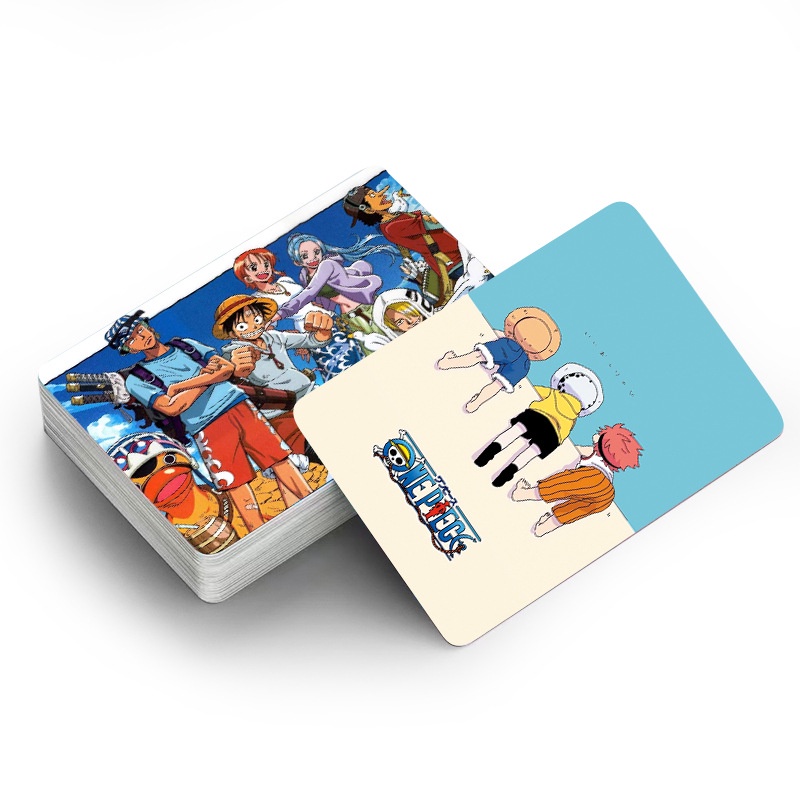 Thẻ Ảnh Lomo Hai Mặt In Hình Anime ONE PIECE