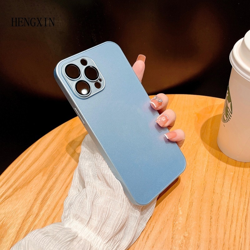Kính Ốp Điện Thoại In logo Cho iphone 11 12 13 14 pro max