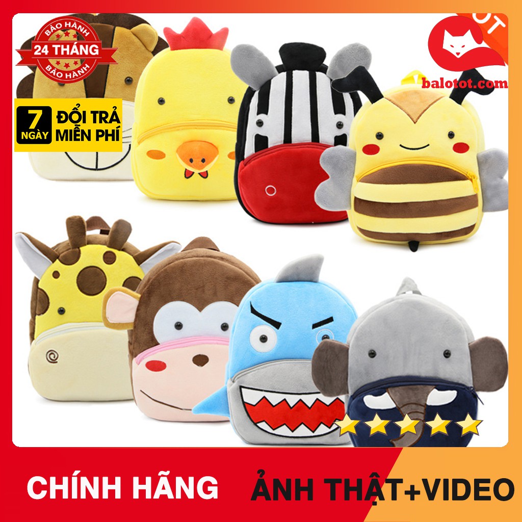 Balo trẻ em Kakoo hình thú ngộ nghĩnh