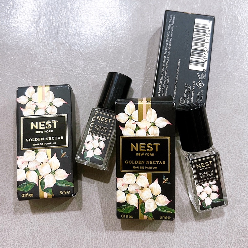 Nước Hoa Nữ NEST Golden Nectar EDP 3ml