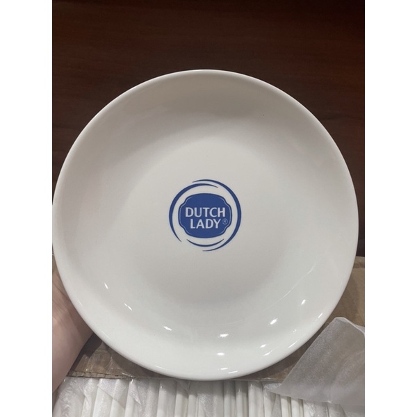 Set 2 dĩa gốm trắng men to,đẹp(kt:23,5*23,5*3,8cm)