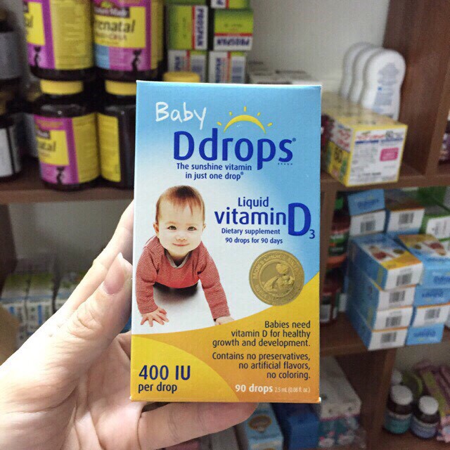 Vitamin d3 drop mỹ