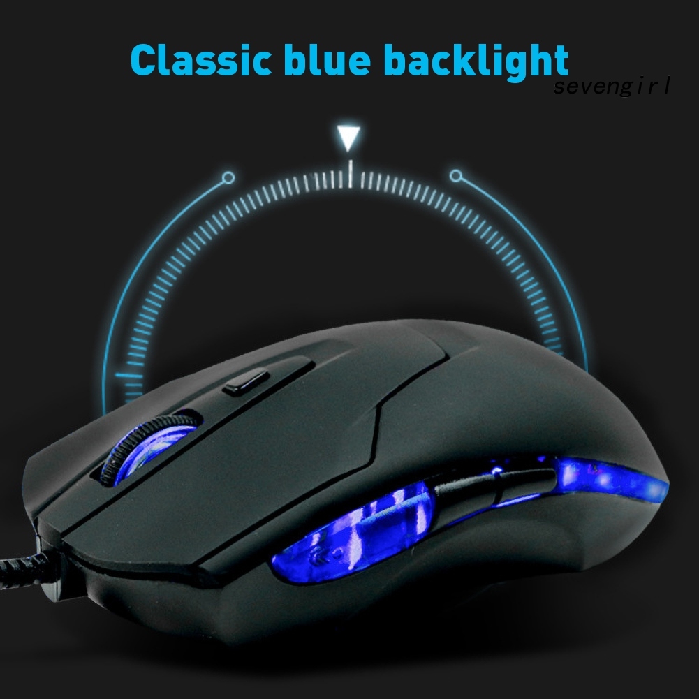 Chuột Chơi Game Có Dây Sev-6 Nút Bấm Chuyên Nghiệp | BigBuy360 - bigbuy360.vn