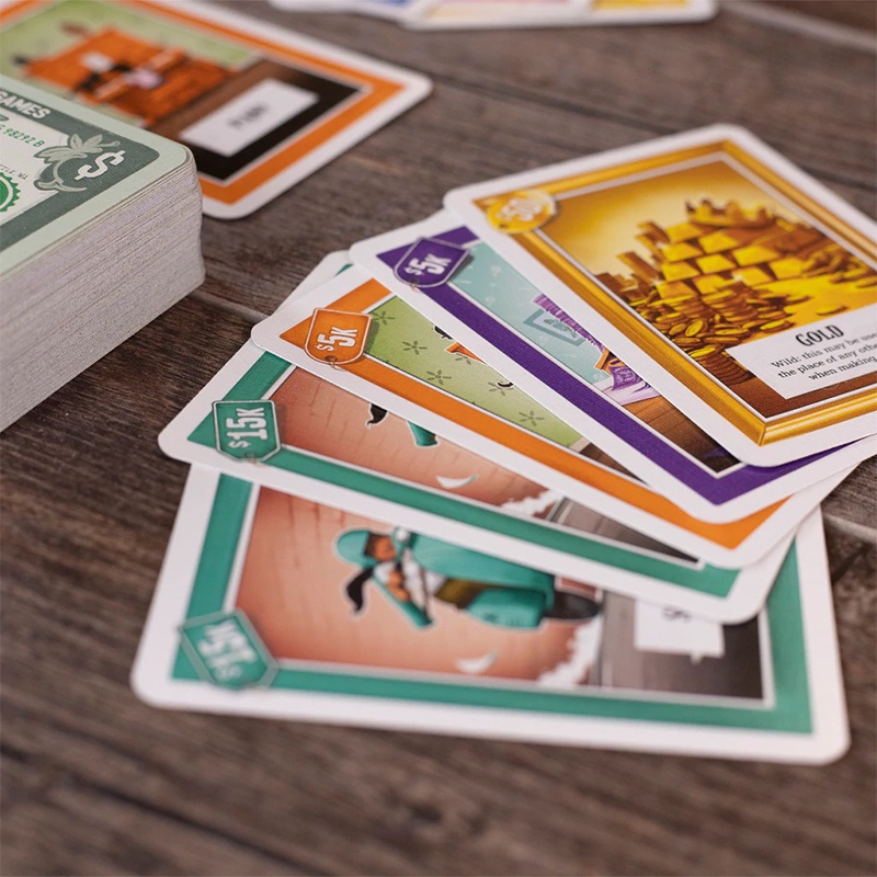 Cover Your Assets Card Game 2-6 Players Ages 7+