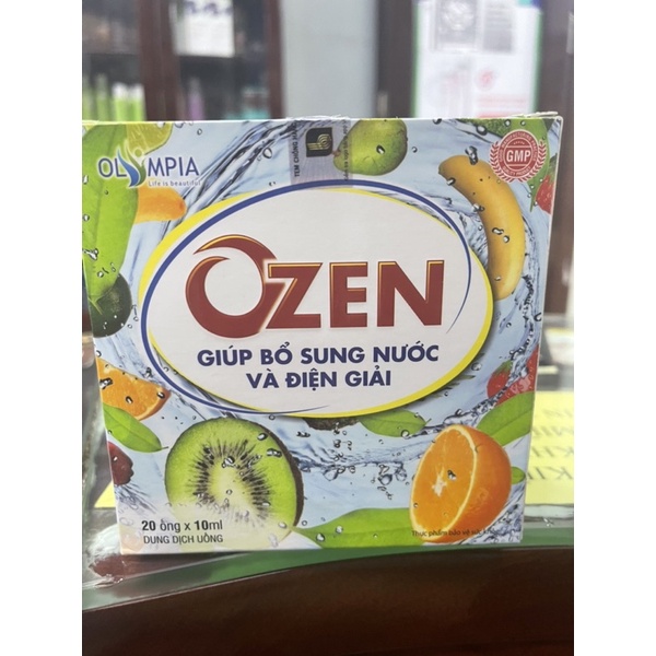 1 ống Ozen Olimpia - Giúp bù nước và chất điện giải cho cơ thể ( dạng ống)