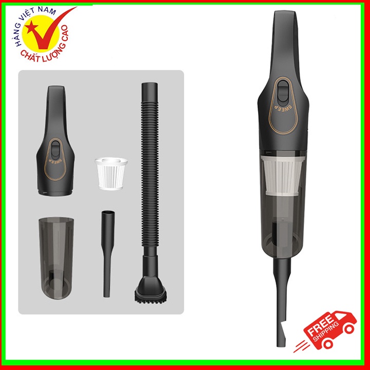.  Máy hút bụi ô tô không dây, Máy hút bụi xe hơi, Máy hút bụi ô tô, Công suất cực lớn, hút sạch mọi ngóc ngá