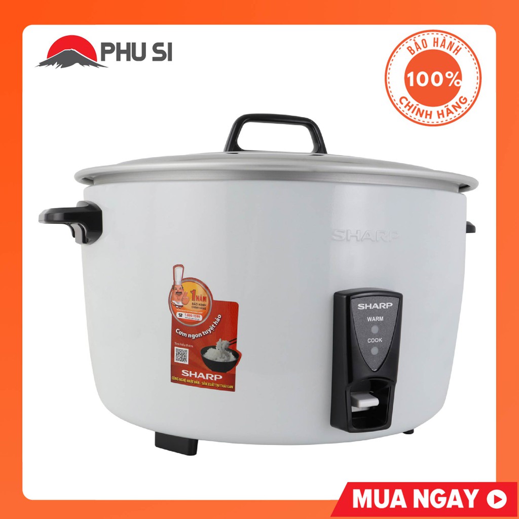 Nồi Cơm Điện Nắp Rời Sharp KSH-D1010V