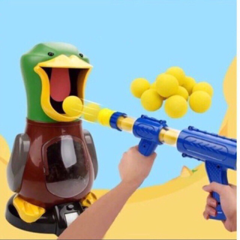 Đồ chơi bắn bóng chú vịt duck