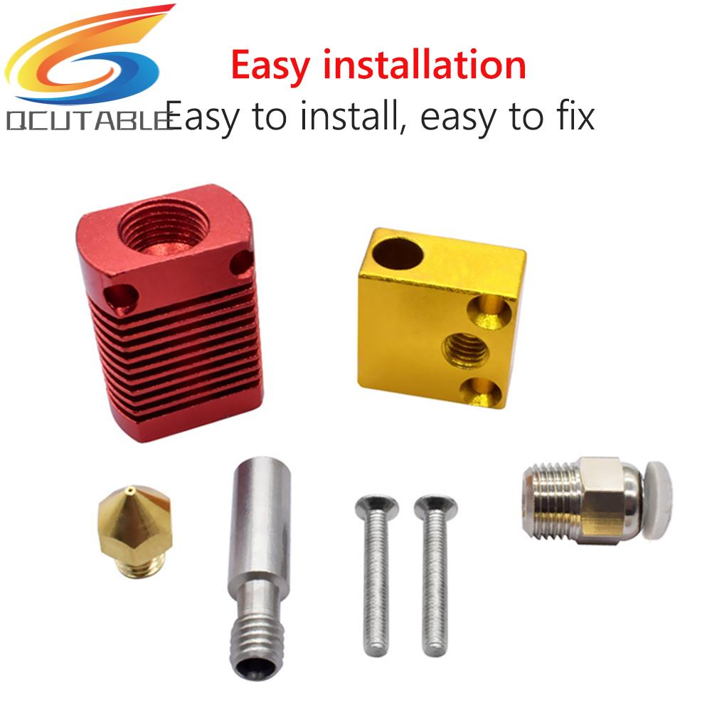 Set 9 đầu phun cho máy in 3D Creality Ender 3 V2/ Ender 3 Pro