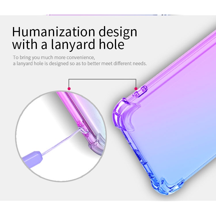 Ốp lưng Oppo A54 dẻo đa sắc lồi 4 góc thời trang chống sốc cao cấp