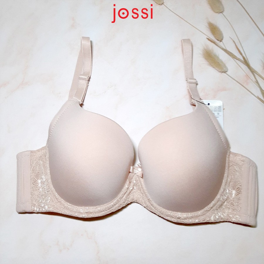 Áo ngực Jossi 315M trơn phối ren, mút mỏng, cúp nguyên | BigBuy360 - bigbuy360.vn