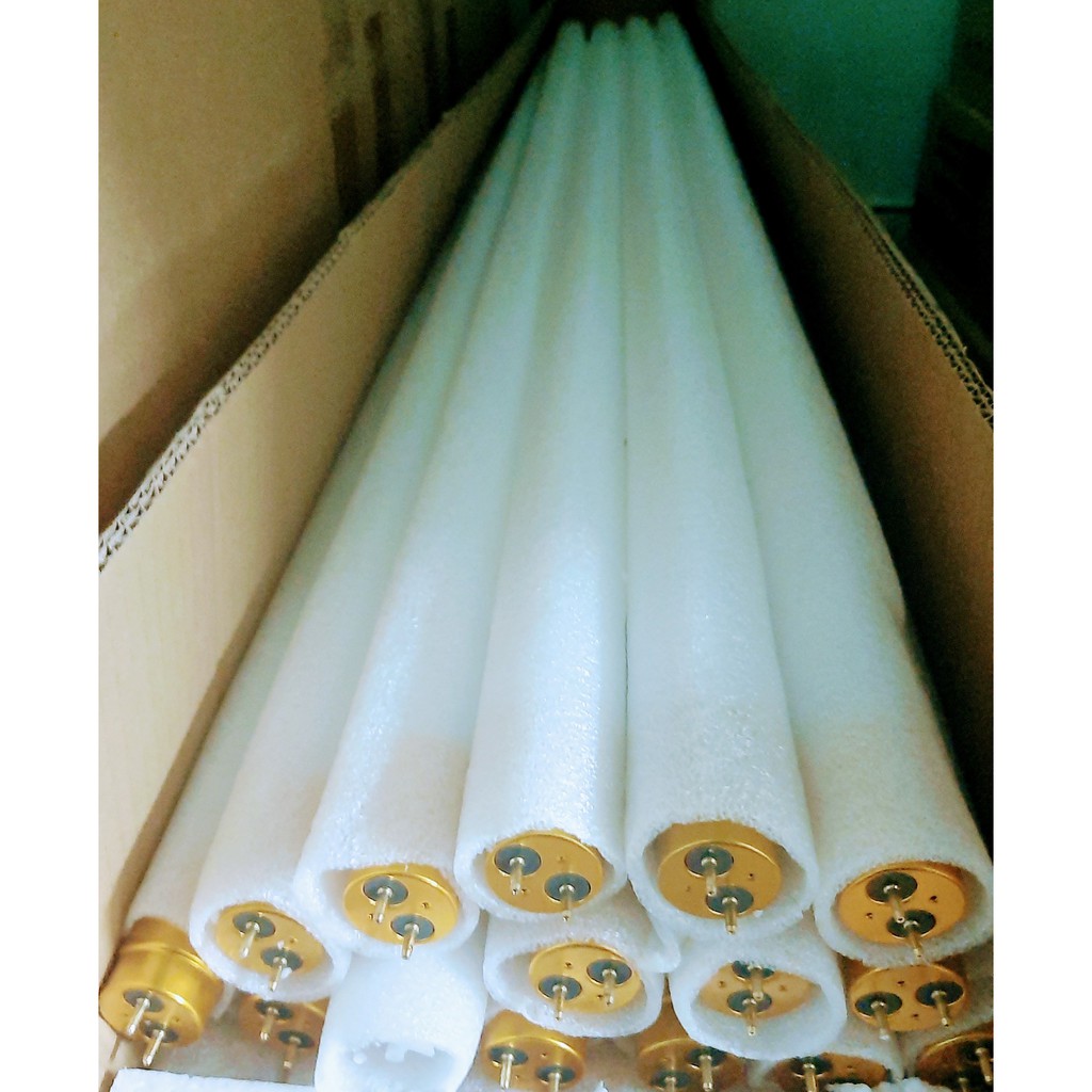 Combo 4 bóng đèn Led tuýp 1m2 (1.2m) ánh sáng trắng 45W, phủ sáng rộng