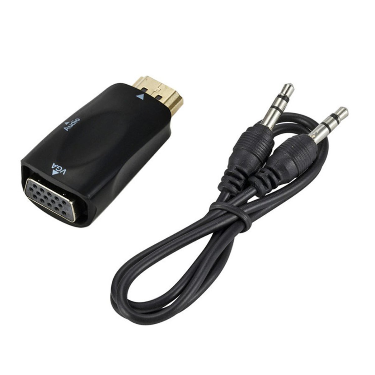 Đầu Chuyển Đổi Hdmi Sang Vga Kèm Dây Cáp Âm Thanh Chất Lượng Cao