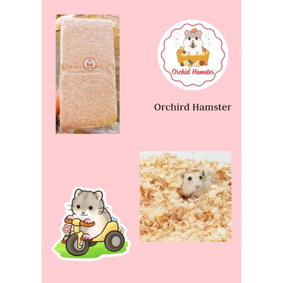 Mùn Nén Lót Chuồng Hamster, Sóc, Nhím, Thỏ