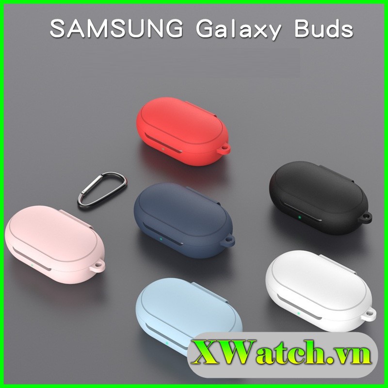 Bao silicon bảo vệ Samsung Galaxy Buds , Buds +, Buds Plus, Siêu Dẻo, Chống Nước, Chống Bám Bẩn