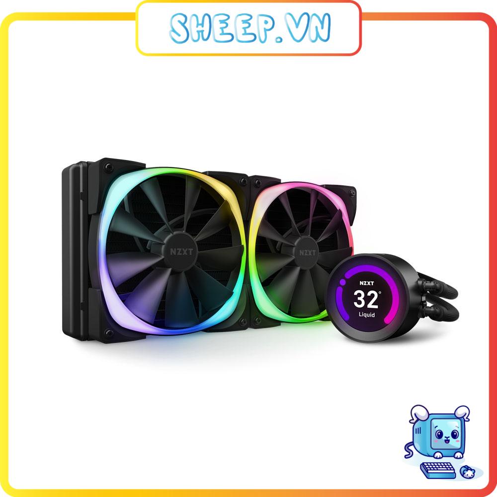 Tản nhiệt nước AIO NZXT Kraken Z63 RGB - Matte Black (280mm)