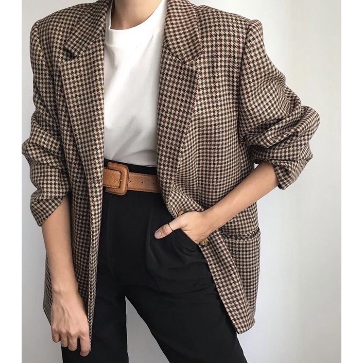 blazer kẻ siêu hot | BigBuy360 - bigbuy360.vn
