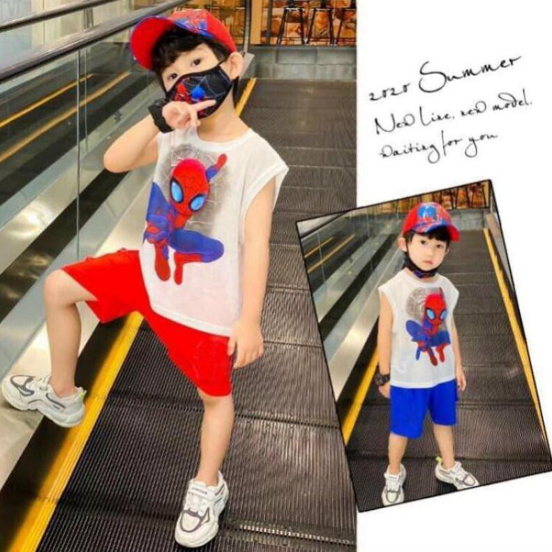 Bộ sát nách spiderman cho bé