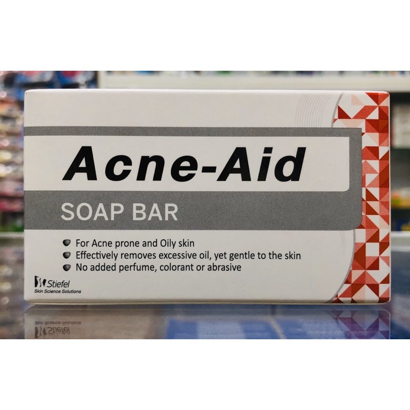 Xà bông Acne-Aid Bar an toàn sạch sâu giảm thâm mụn giảm mụn body 100gr