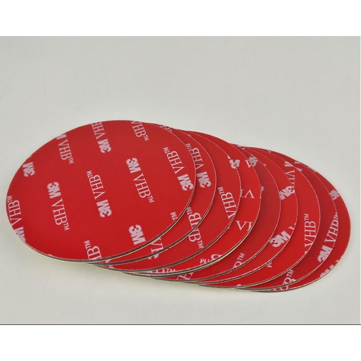 Combo 10 miếng keo 2 mặt hình tròn siêu dính bằng acrylic trong suốt tiện lợi-Dũng An Shop