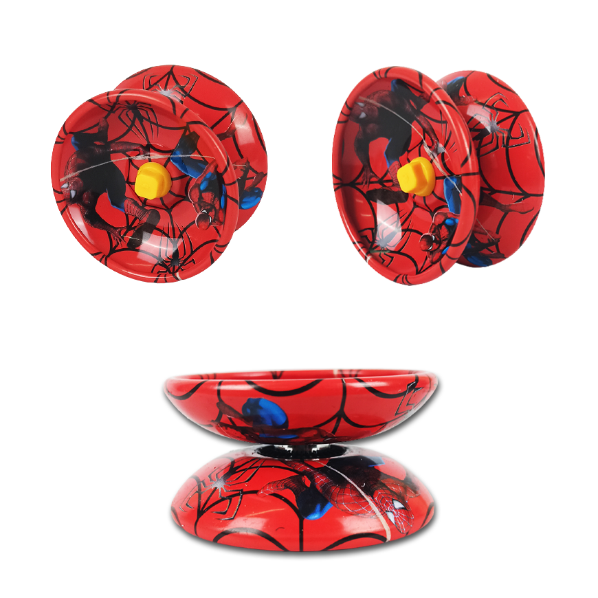 Đồ chơi trẻ em Yoyo sắt cao cấp Avengers - Đồ chơi giải trí Zozo hình siêu anh hùng có kèm dây (giao mẫu ngẫu nhiên)