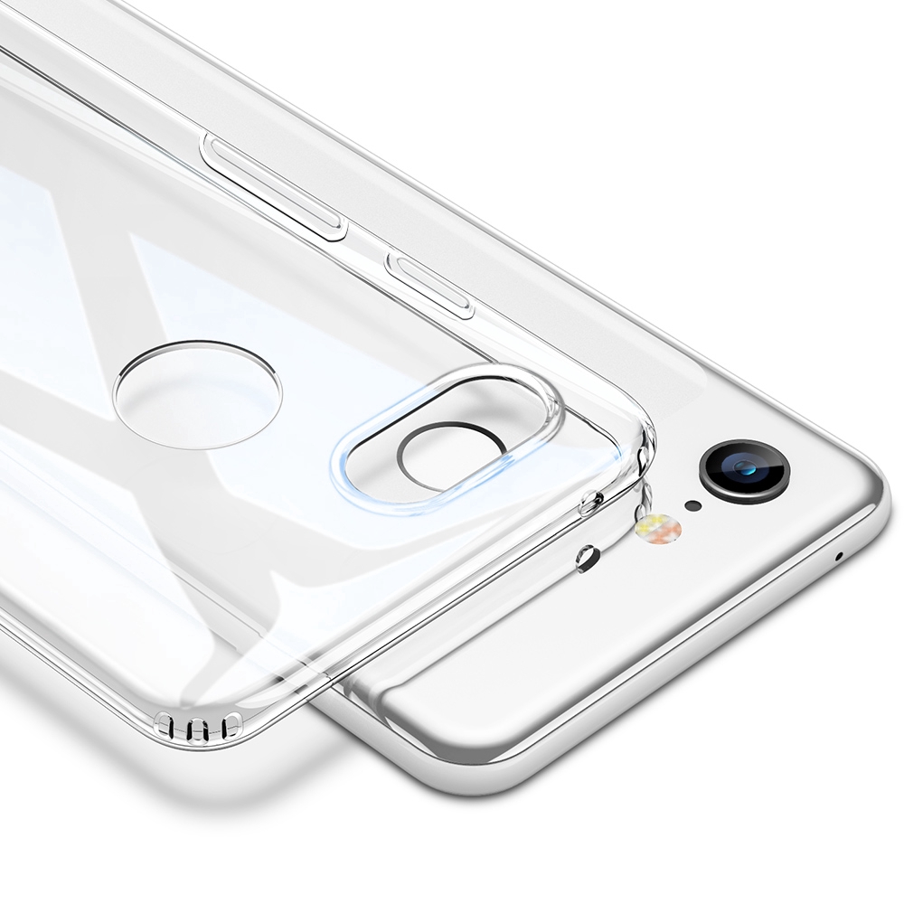 Ốp điện thoại trong suốt dành cho Google Pixel 2 3 3A 4 XL 2XL 3XL 3aXL 3 Lite XL