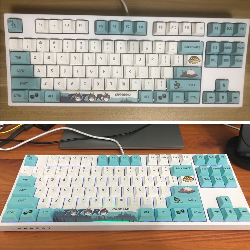 Bộ Phím Chéo Pbt Hình Chuột Hamster Cá Tính Đo Chiều Cao Cho Bé Ke