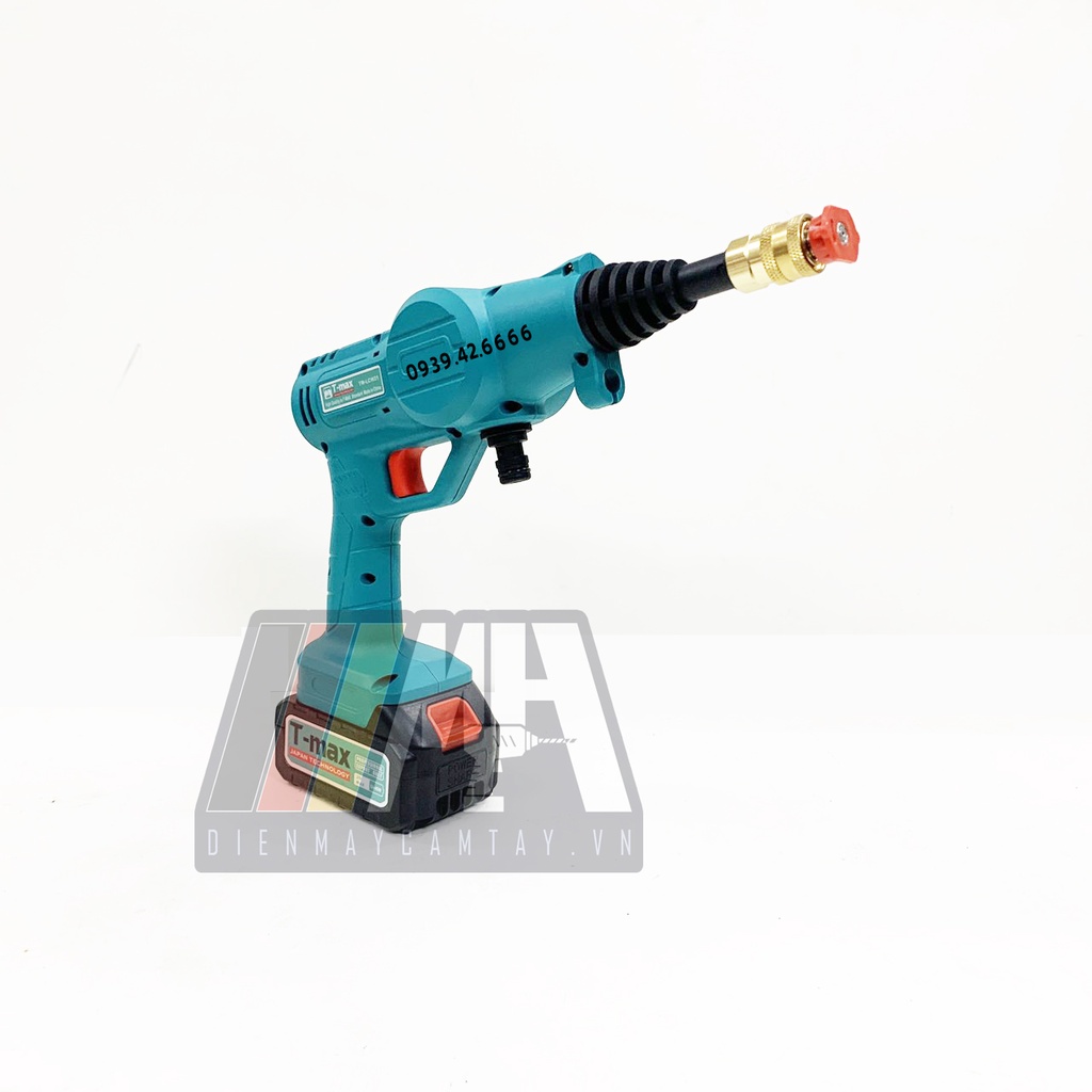 Máy Rửa Xe Dùng Pin 21v TMAX TM-LCW21