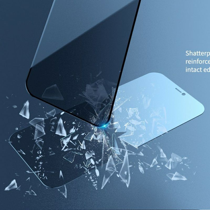 IPhone 12, 12 Pro, 12 Pro Max_Kính cường lực Nillkin Guardian chống nhìn trộm, Full màn hình Chính Hãng