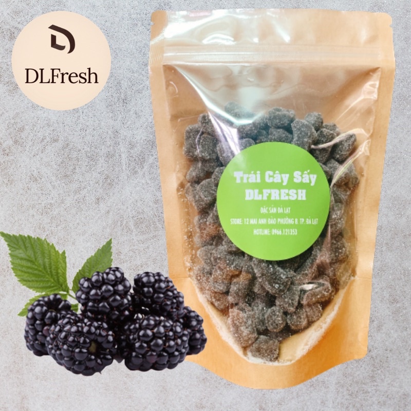 Kẹo Dâu Tằm DLFresh Kẹo Dâu Tằm Ngào Đường Túi 200gr